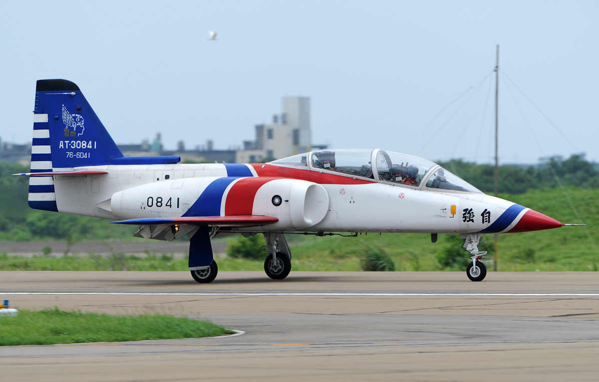 ROCAF AIDC AT-3 Tzu Chung jet trainer of the Republic of China Air Force