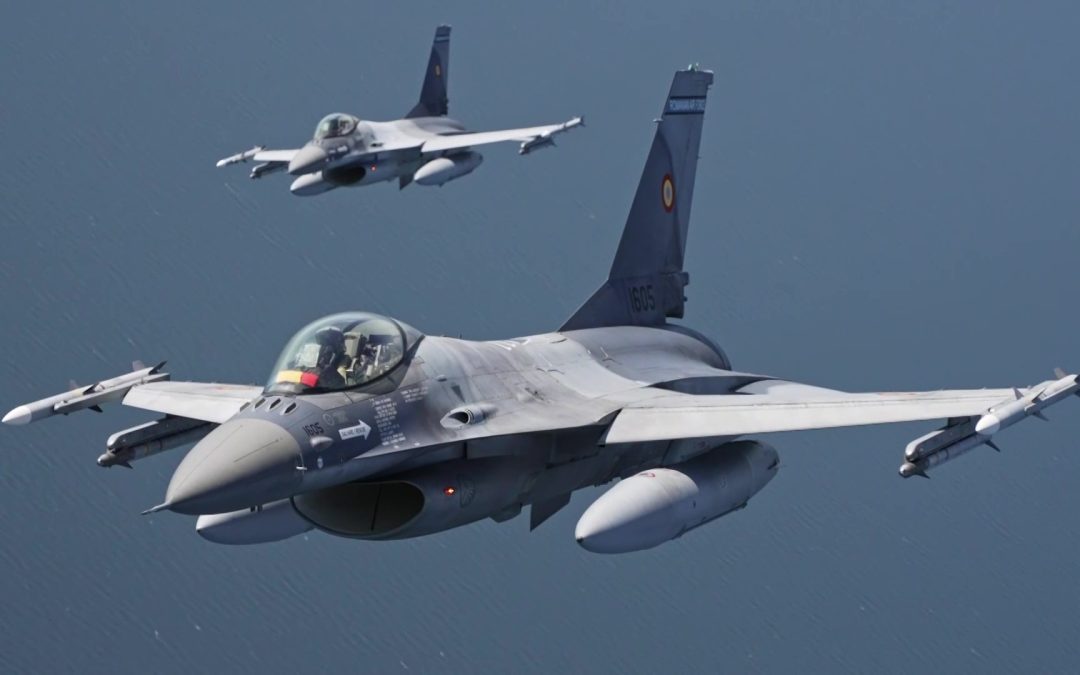 Romanian F-16 Guns Down a Sea Drone