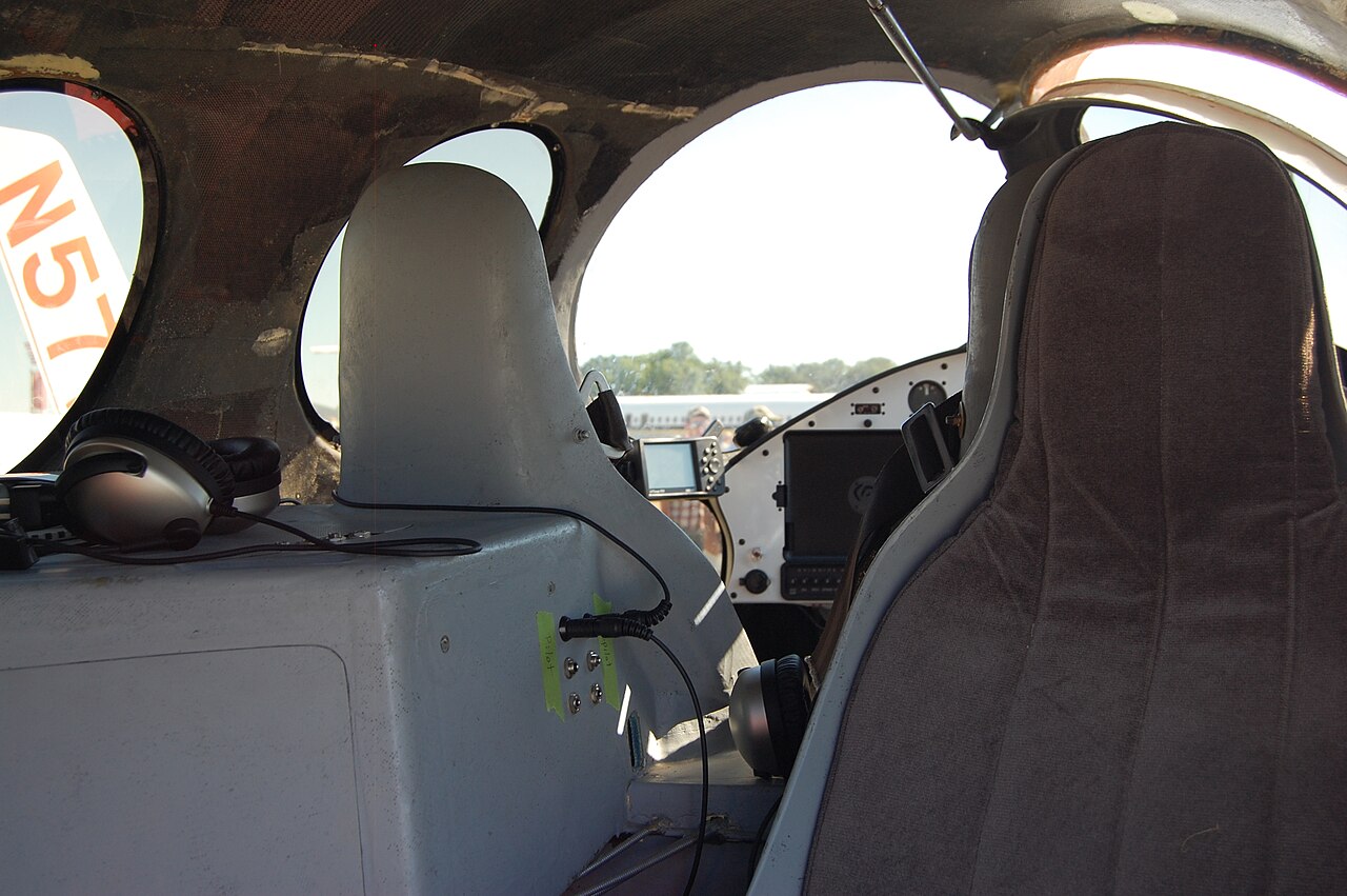 Interior del Bumerán Rutan