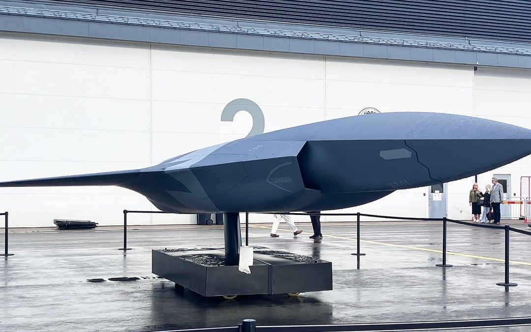 Saab dévoile son drone de combat supersonique furtif