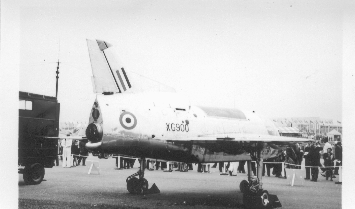 La Short SC.1 XG900 en la feria SBAC en septiembre de 1958.