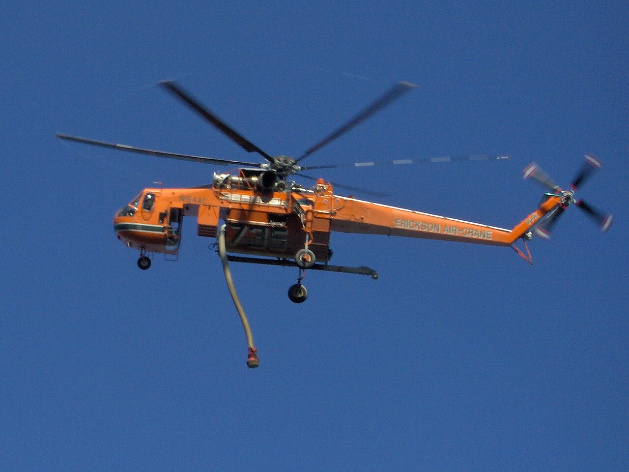 Sikorsky S-64 Skycrane / Erickson Air-Crane helicopter