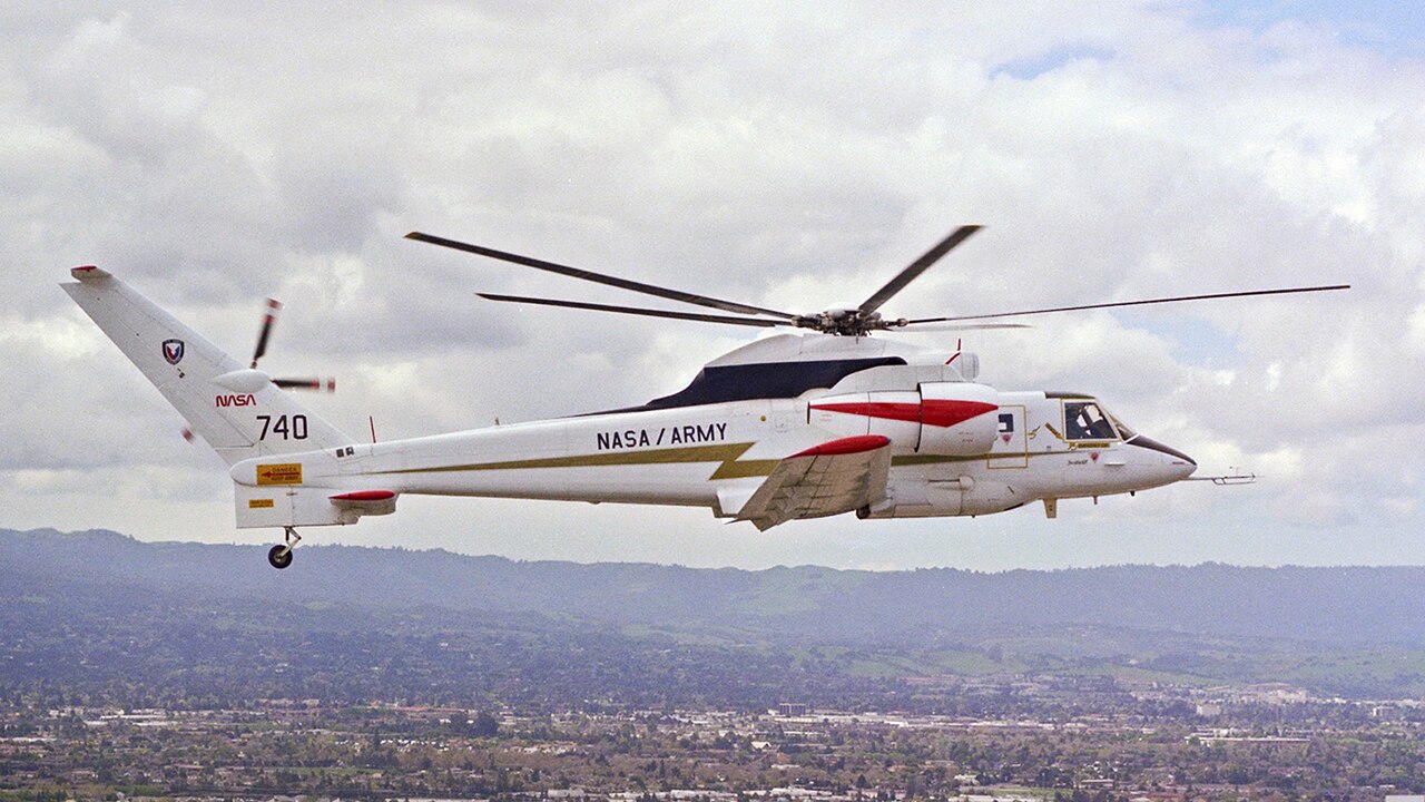 Sikorsky S-72 RSRA en vol