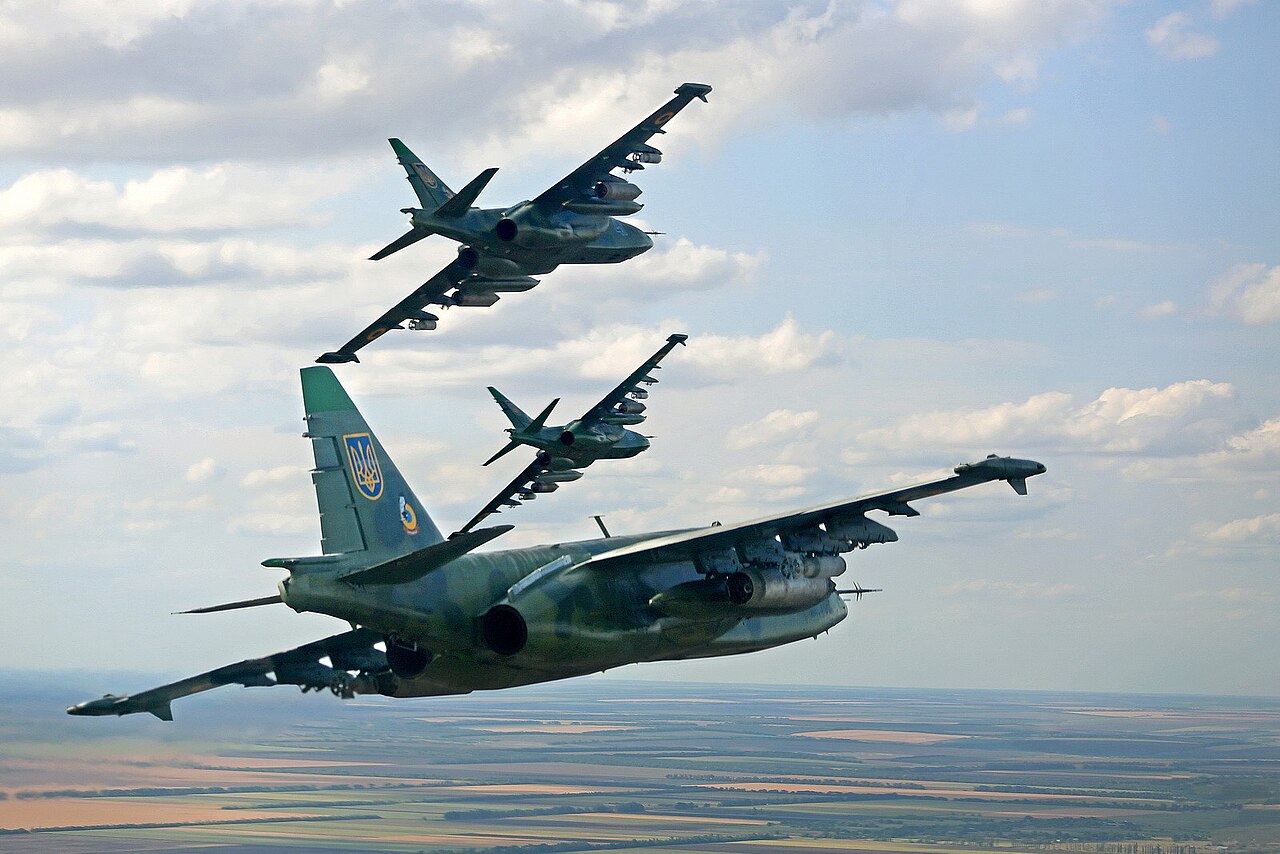 Sukhoi Su-25 of the Ukrainian Air Force
