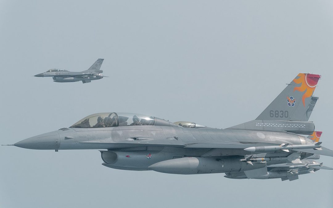 I primi jet F-16V Block 70 di Taiwan tornano a casa.