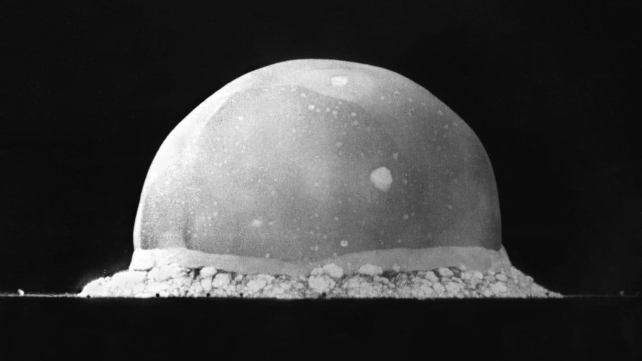 La palla di fuoco della Trinità a 16 millisecondi, 16 luglio 1945 La palla di fuoco della Trinità a 16 millisecondi, 16 luglio 1945