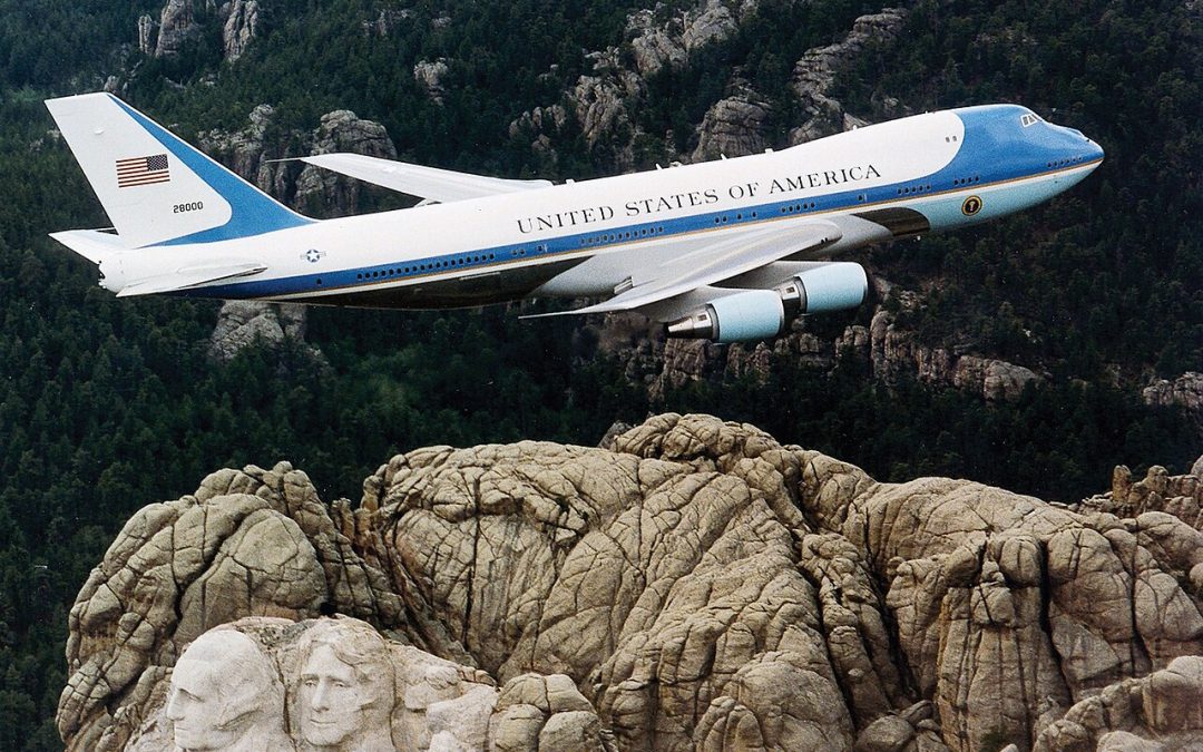 Il presidente che non era a bordo dell'Air Force One