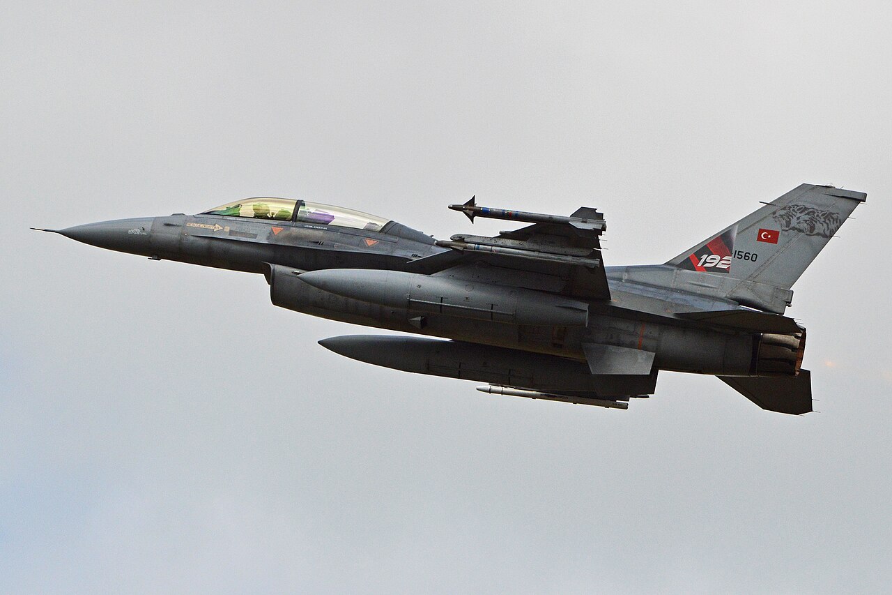 Türkische Luftwaffe F-16D