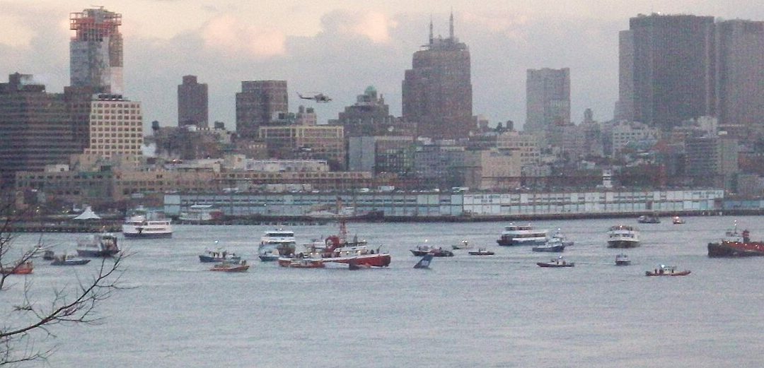 Drei Minuten bis zum Hudson