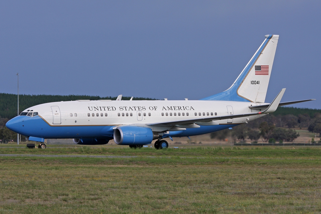 Avión de transporte VIP Boeing C-40B Clipper de la USAF