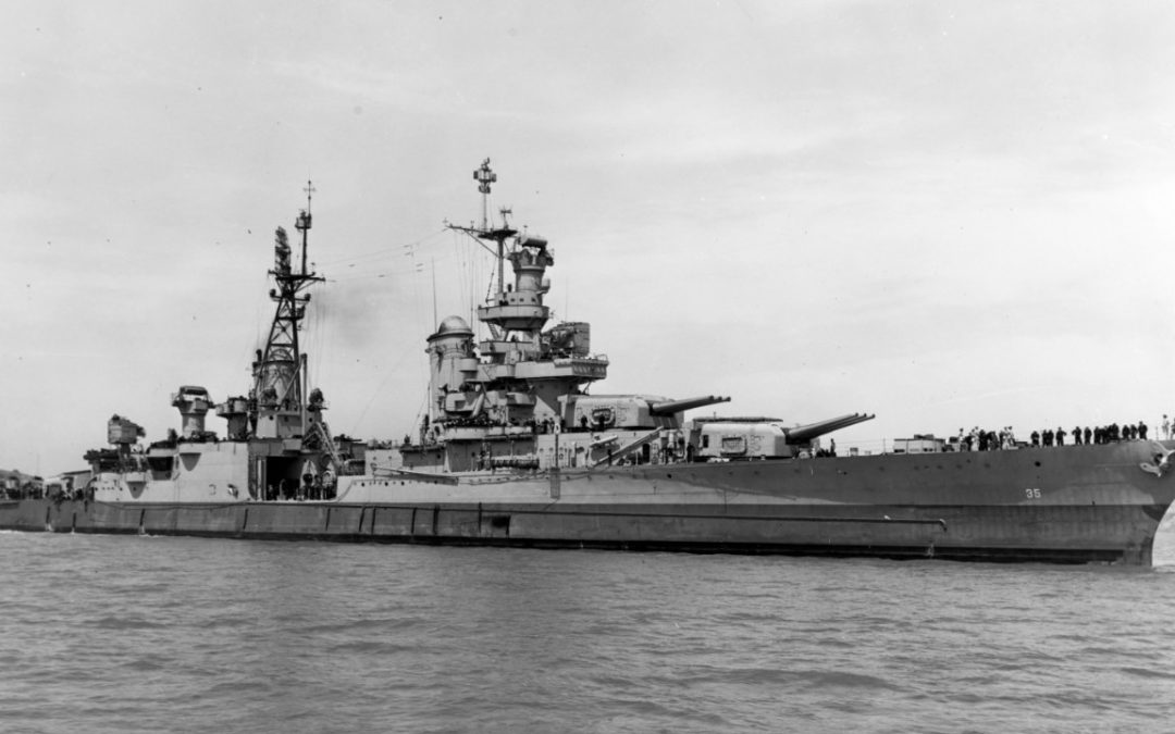 Das Schiff, das die Bombe lieferte