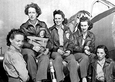Pilotes de la WAFS à bord d'un BT-13, le 7 mars 1943