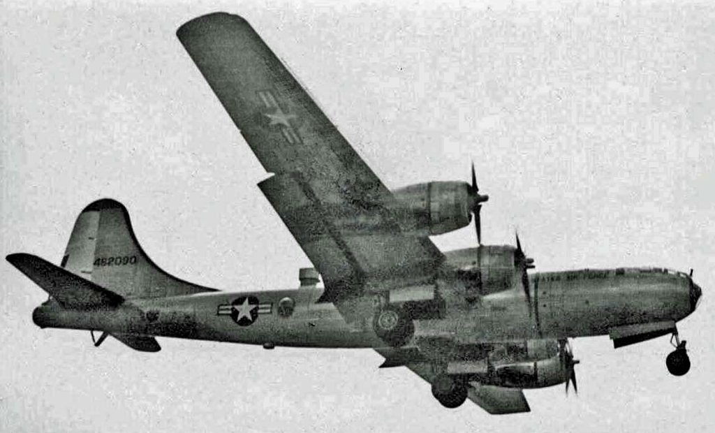 Un avión de reconocimiento meteorológico Boeing WB-29A