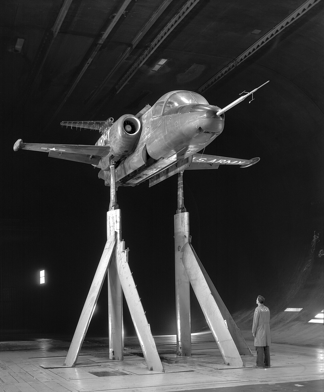 XV-4A Hummingbird im NASA Ames Windkanal