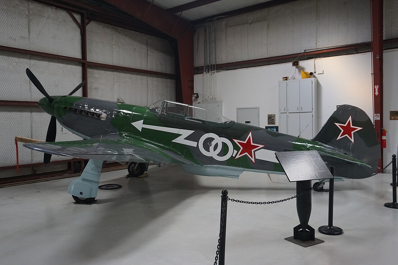 A Yakovlev Yak-3, one of the finest dogfighters of the Second World War