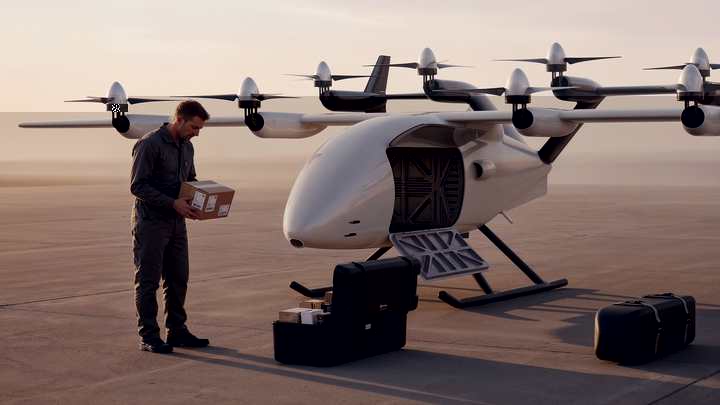 Zuri presenta un helicóptero de carga no tripulado con rotor basculante para operaciones en alta mar y de rescate.