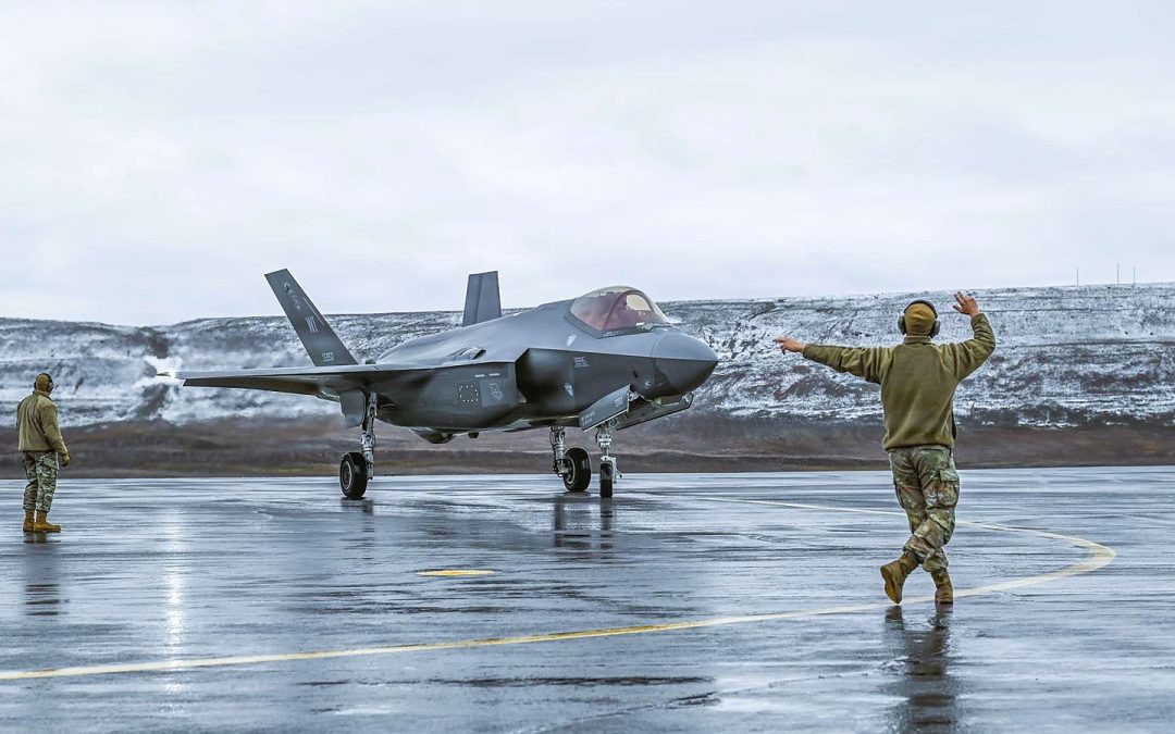 Operation Arctic Vanguard: F-35s Fly From Pituffik, Greenland