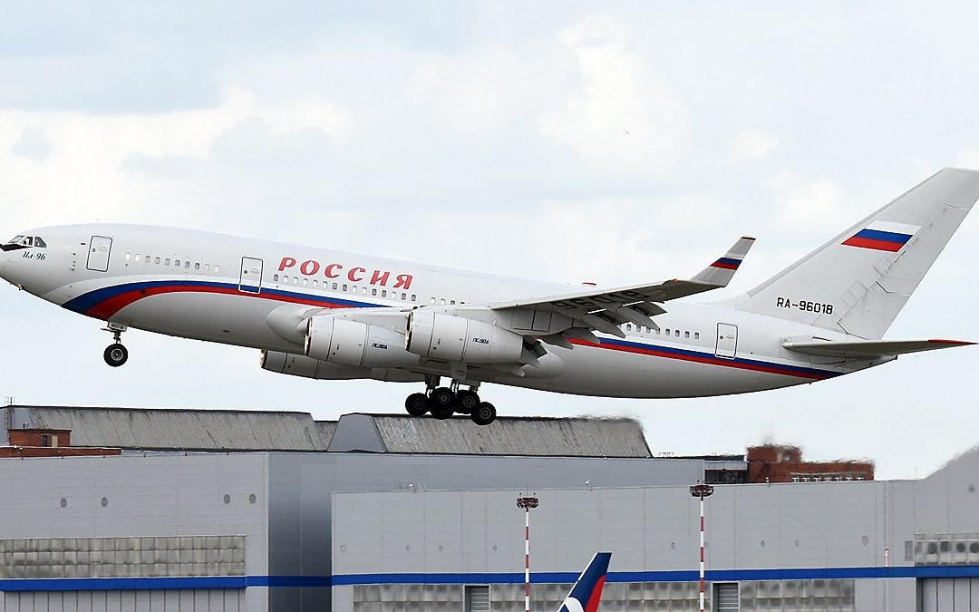 Russian Il-96 Lands in Germany to Collect Expelled Diplomats