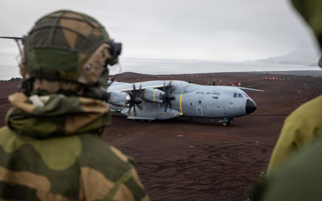 Operation Atlantic City: An RAF A400M Lands on Jan Mayen