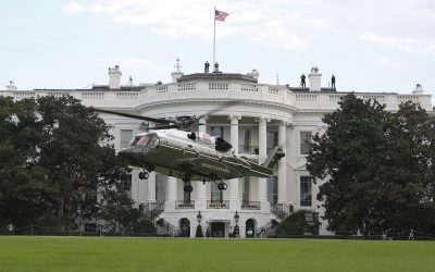 VH-92A Marine One Opens the White House’s New Granite Helipad