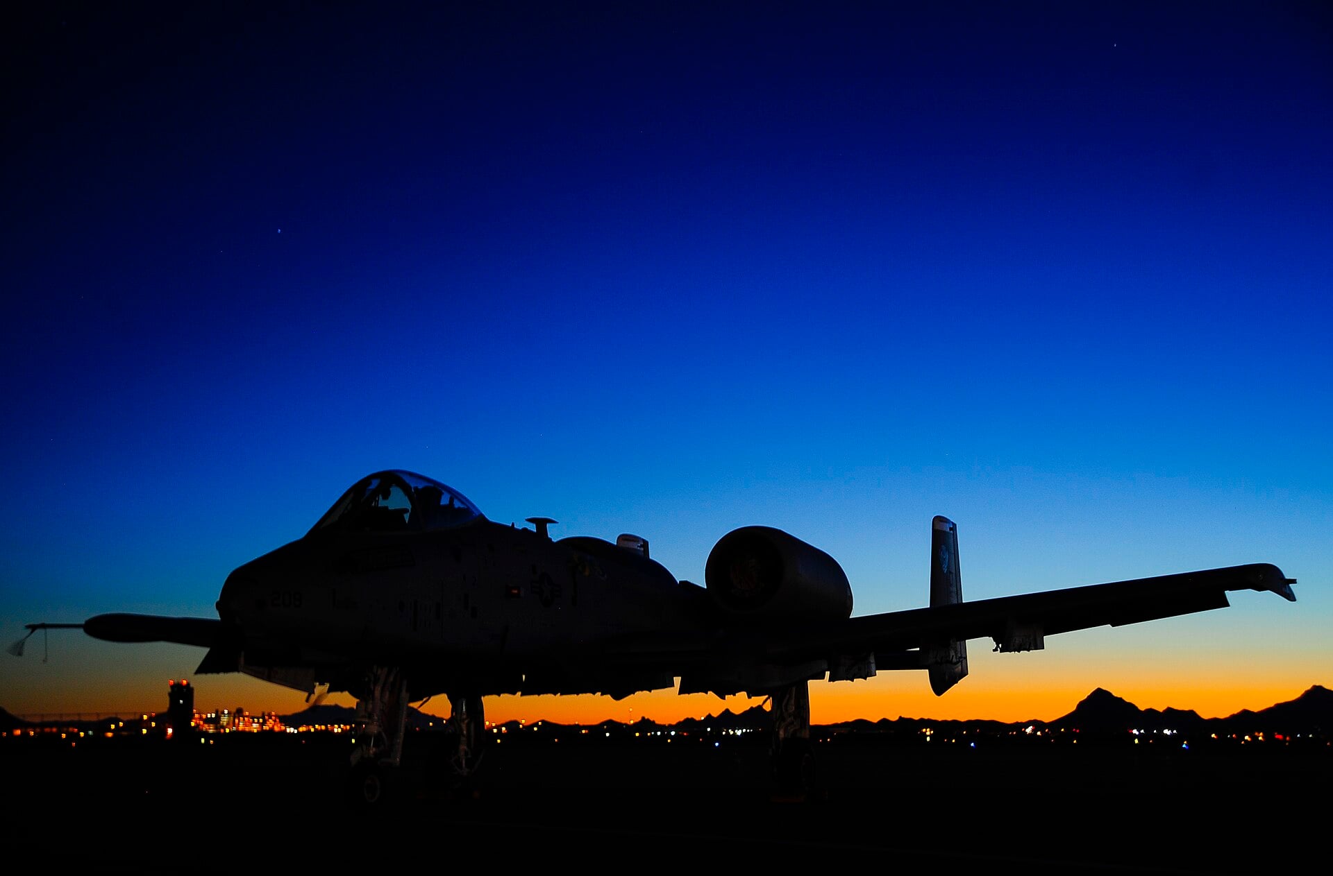 A-10C Thunderbolt II in flight
