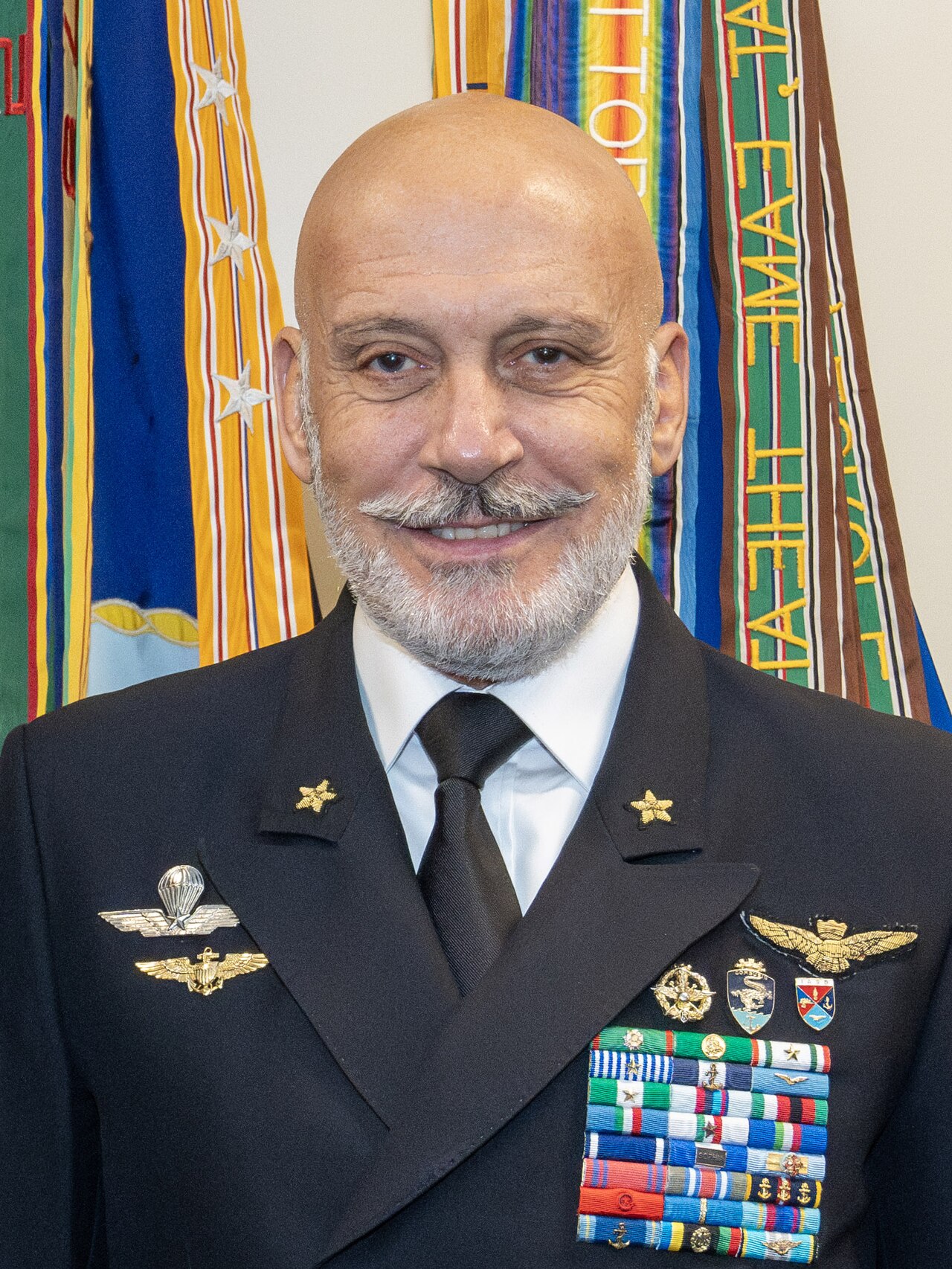 Admiral Giuseppe Cavo Dragone in uniform