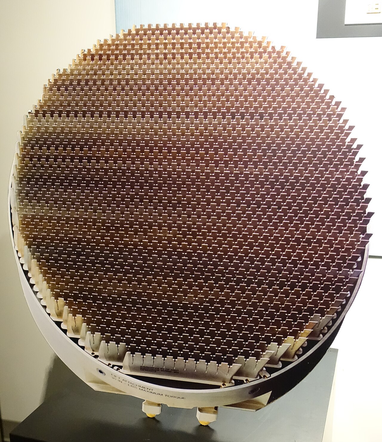 Face of an AN/APG-81 AESA antenna array