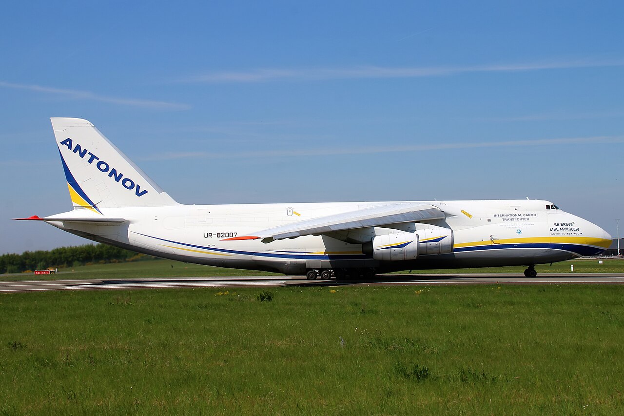 Antonov Airlines An-124-100M UR-82007 on the runway