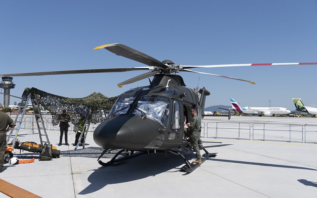 El duodécimo AW169 Lion de Austria aterriza, un tercio de la flota completada.