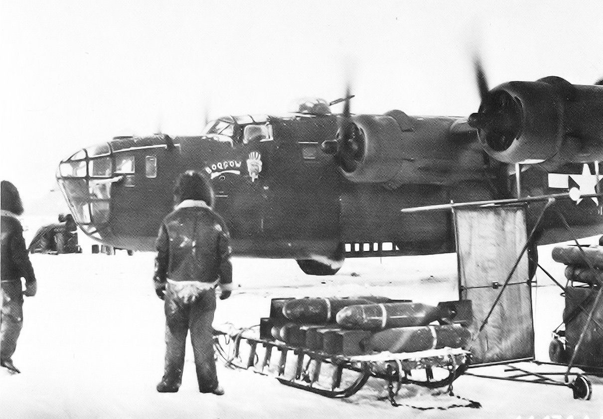 B-24 Liberator at Amchitka in March 1943