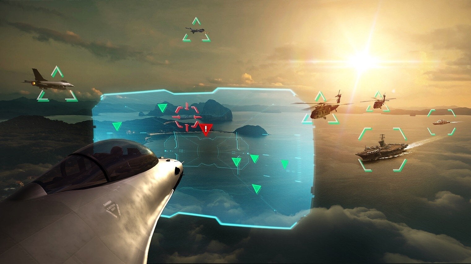 BAE Systems illustration of Mode 5 IFF identification symbols