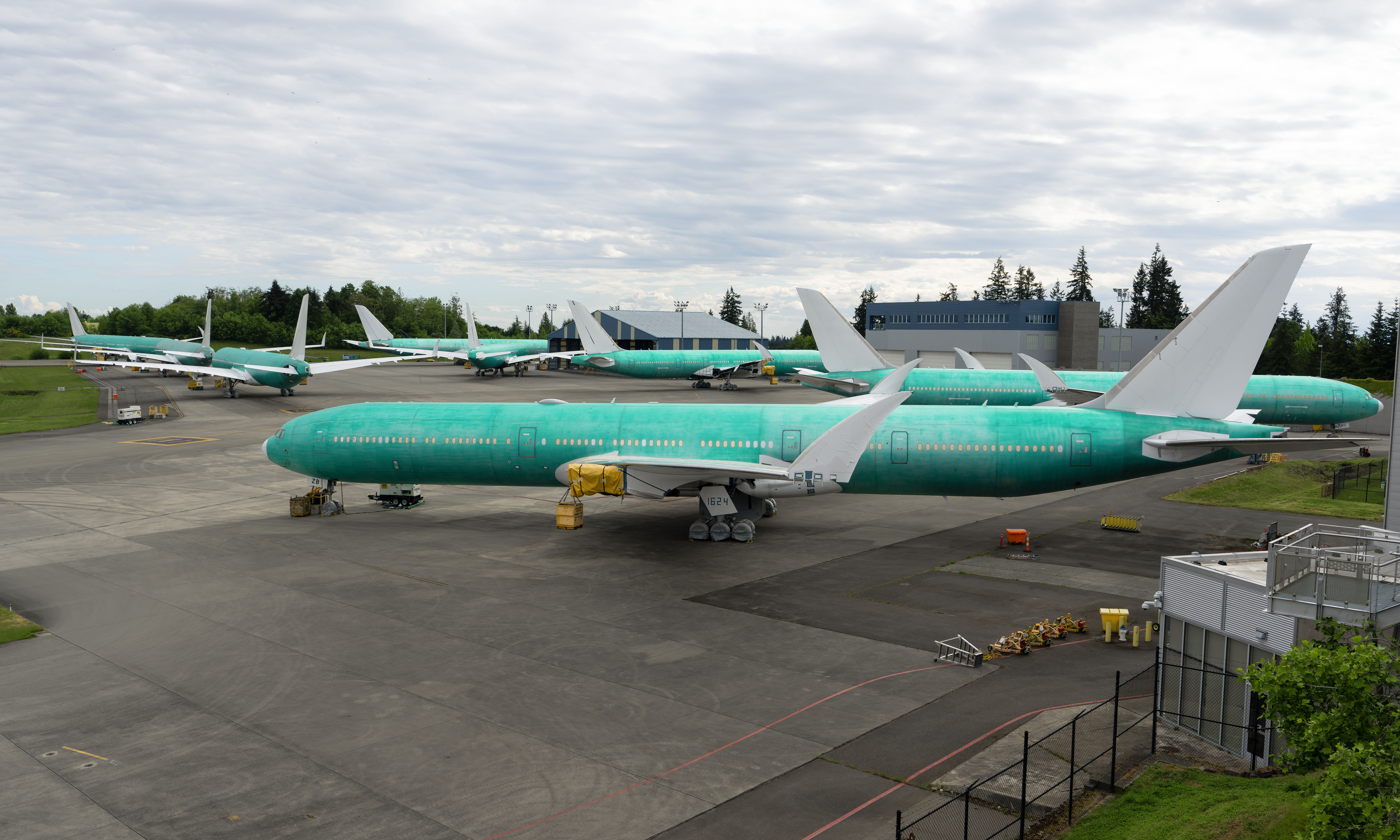 Boeing 777X test aircraft