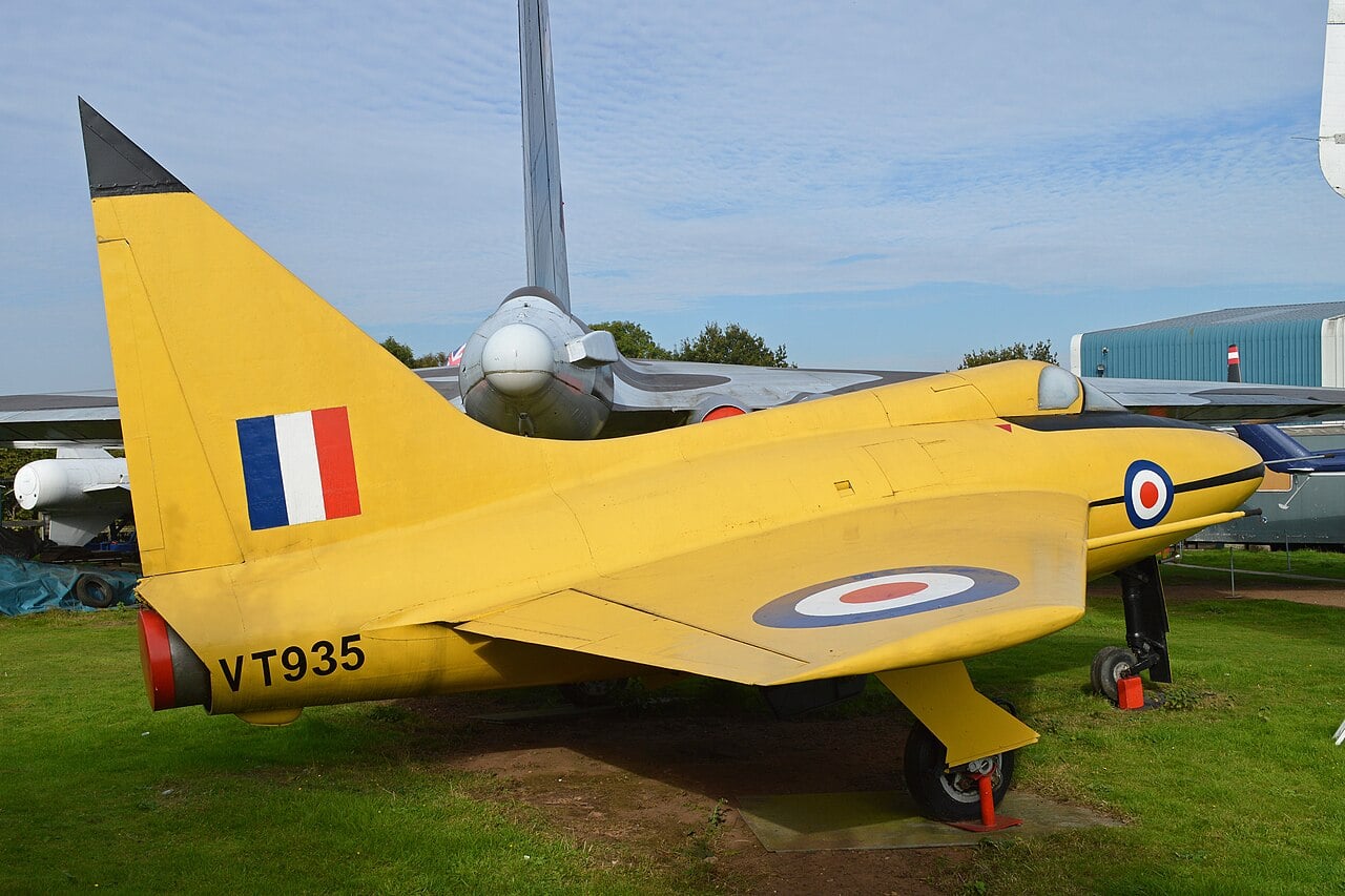 Boulton Paul P.111A VT935 The Boulton Paul P.111A VT935 in its bright yellow Yellow Peril scheme