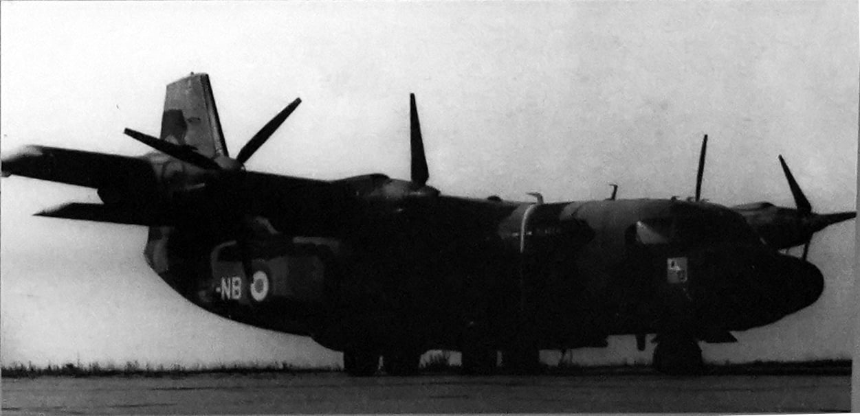 A Breguet 941S of the French Air Force 62e escadre de transport