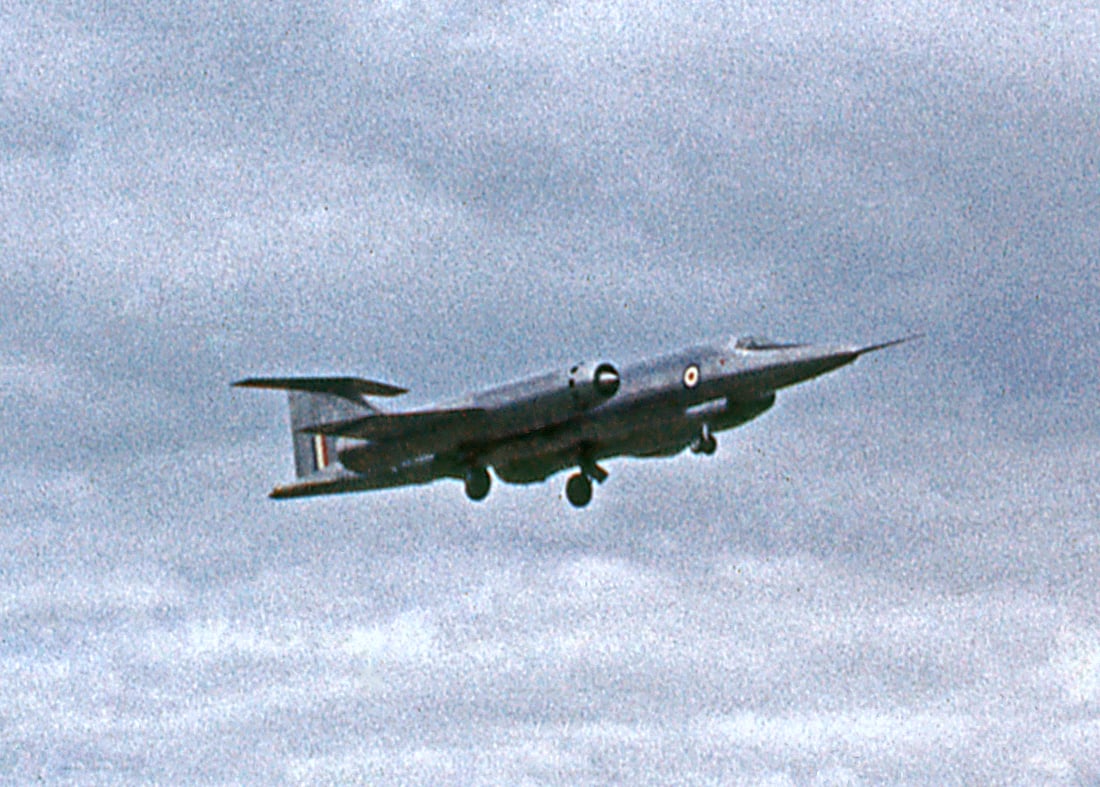 Bristol Type 188 XF923 at Farnborough in September 1962