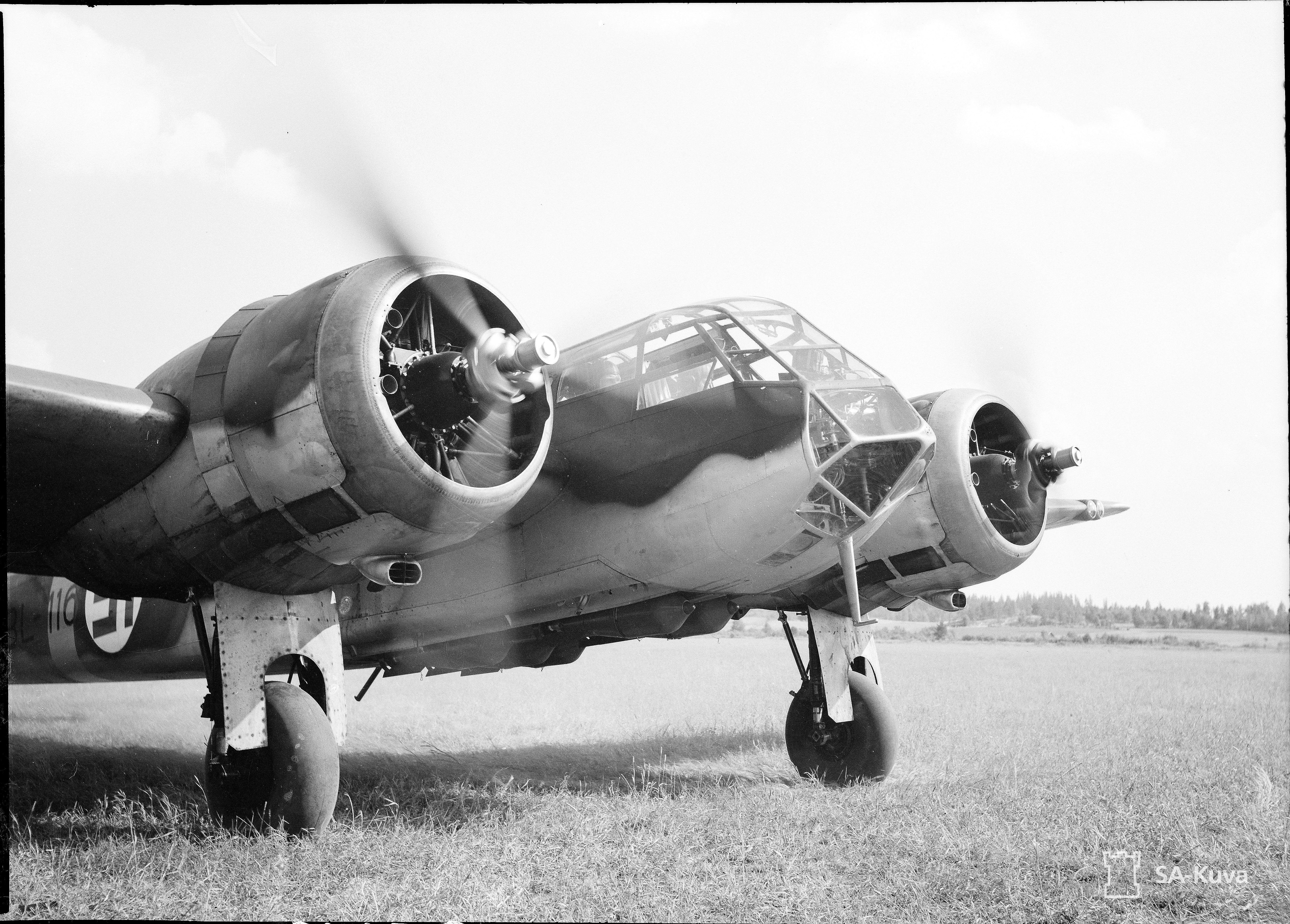 Bristol Blenheim in Finnish service