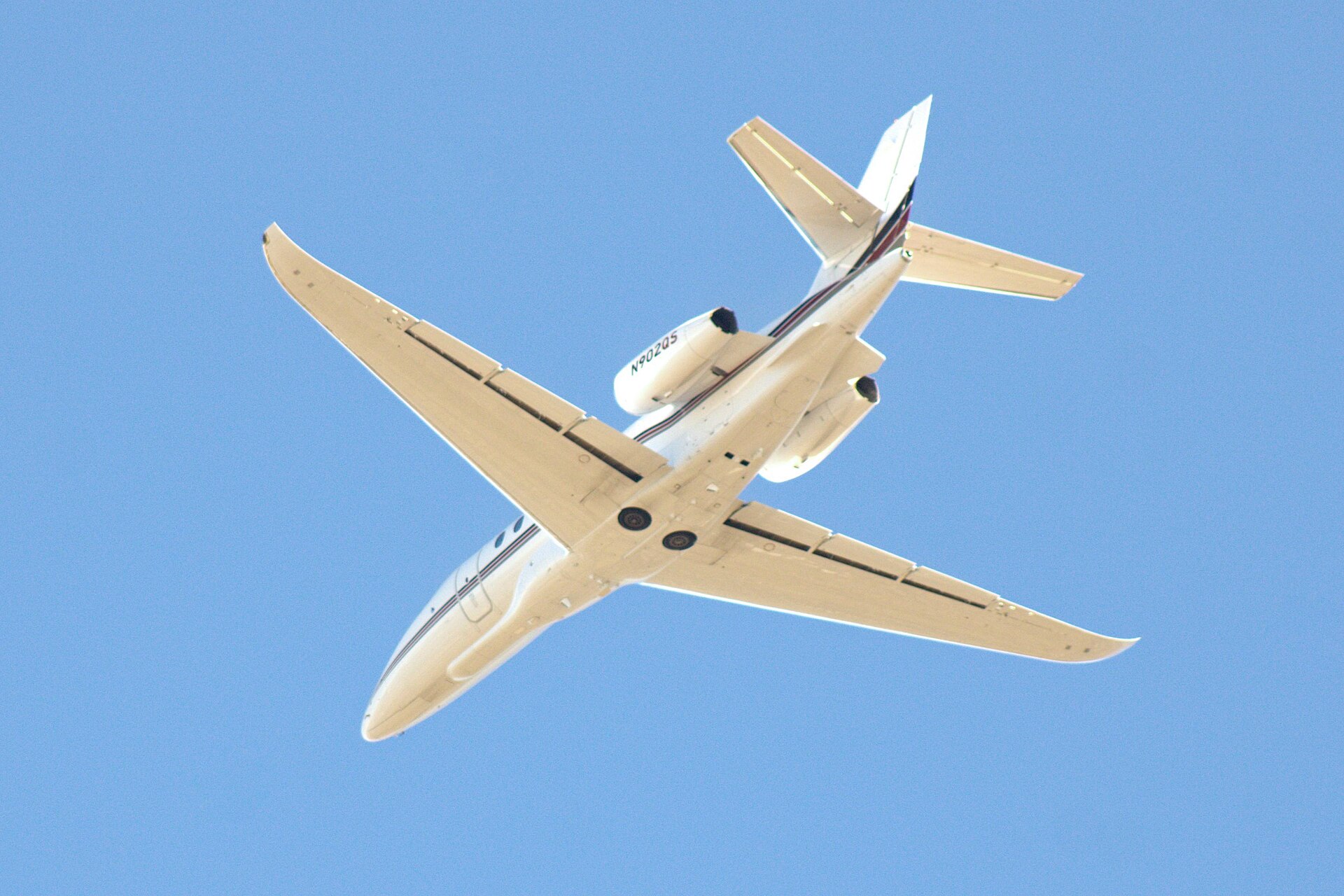 A Cessna 680A Citation Latitude business jet, the same type as TC-AKF