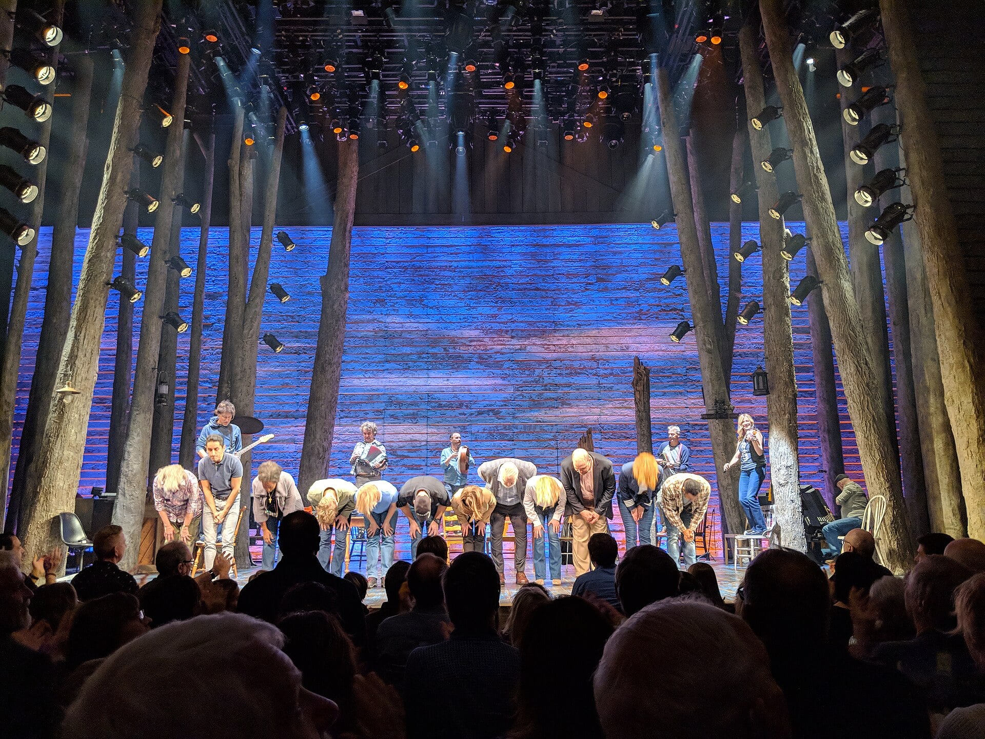 A performance of the musical Come From Away in Toronto