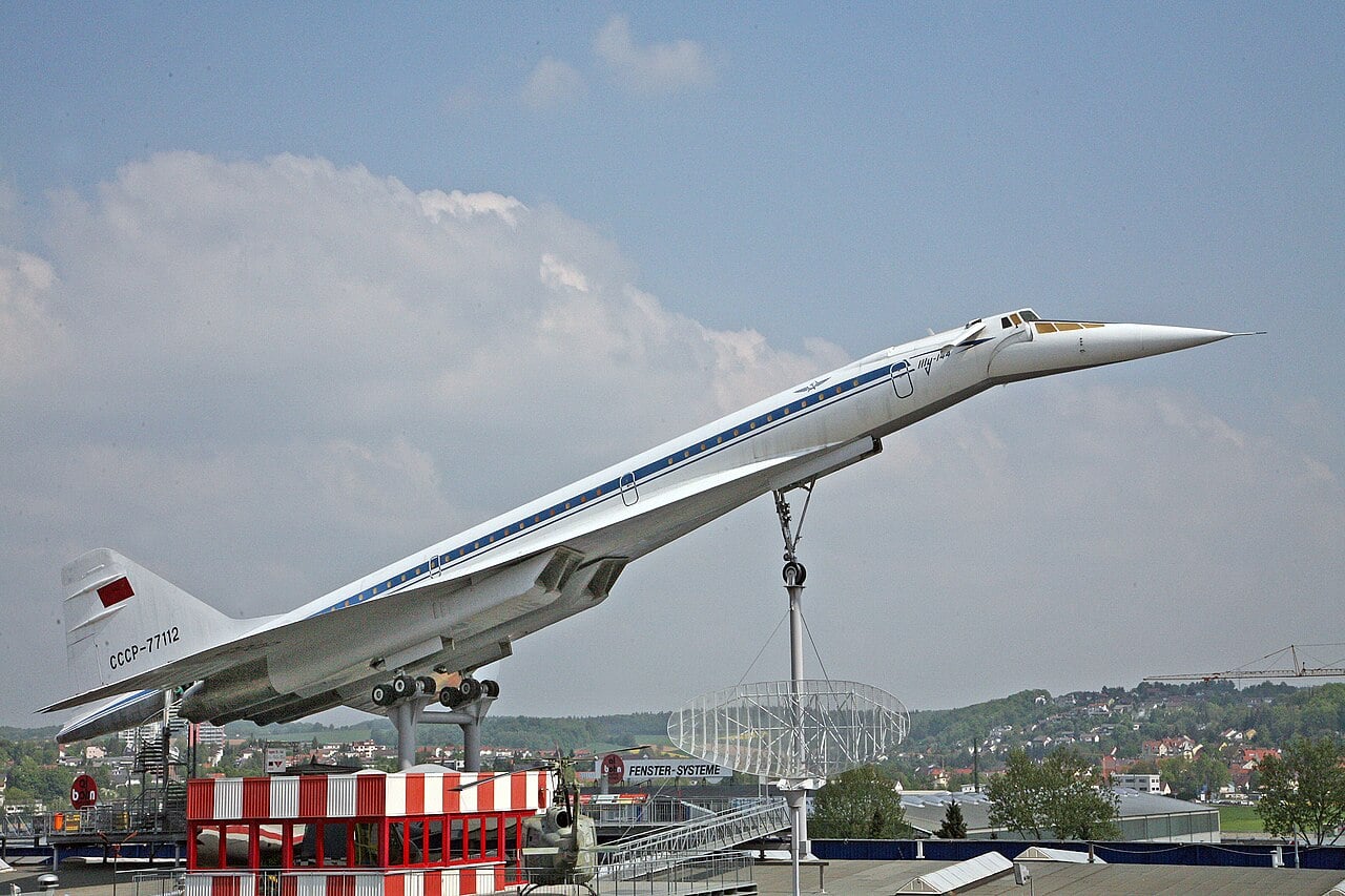 Concorde in flight