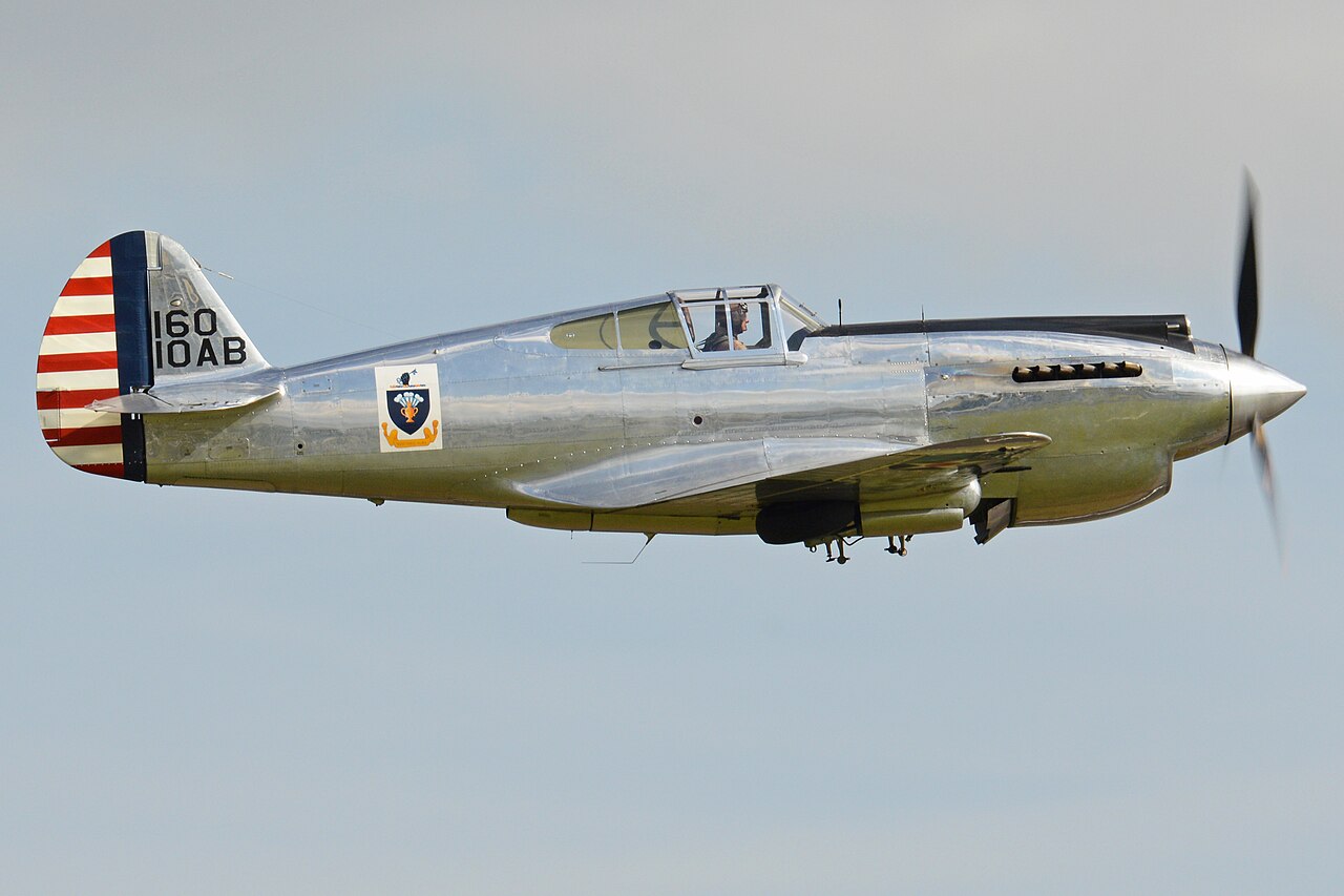 The Fighter Collection Curtiss P-40C Warhawk G-CIIO at Duxford
