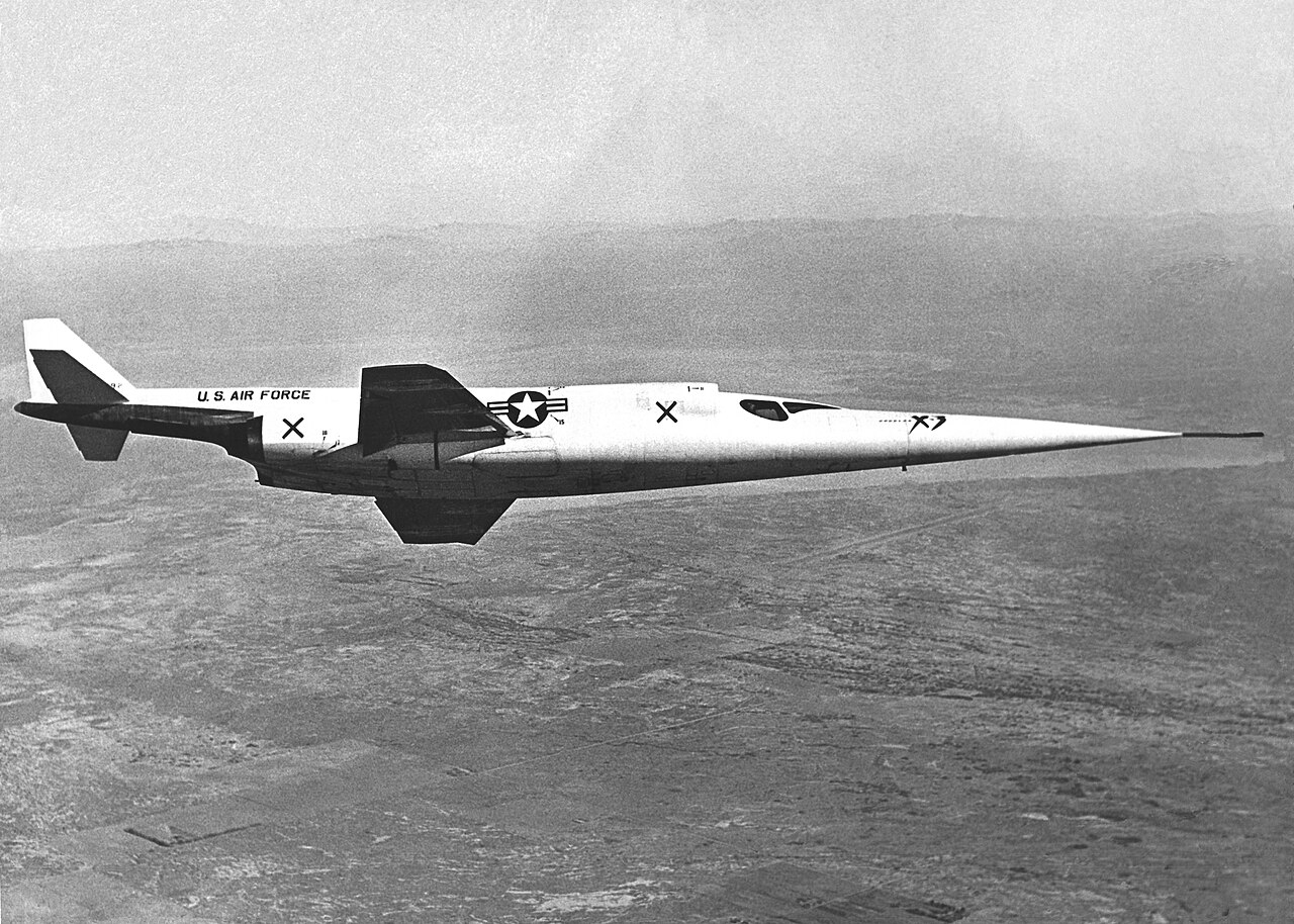 Douglas X-3 Stiletto in flight