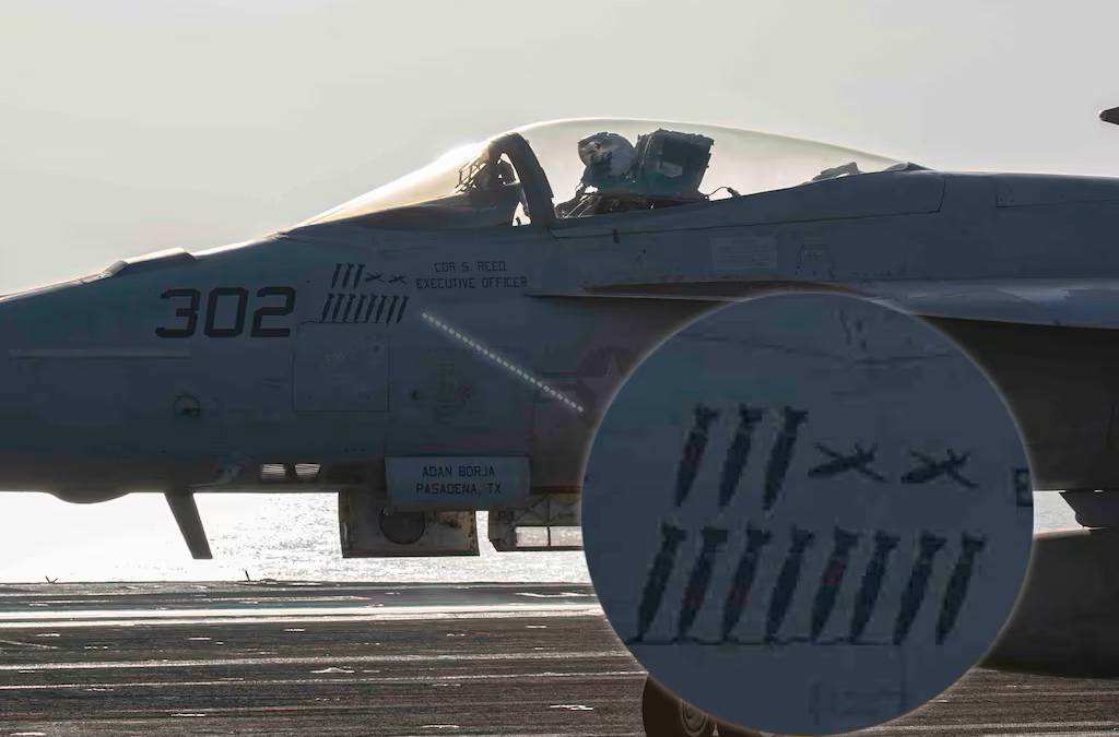 Kill Markings Explained: Why Fighter Jets Wear Flags, Stars and Drones