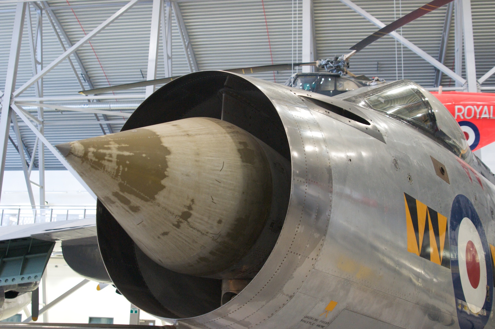An English Electric Lightning in RAF markings