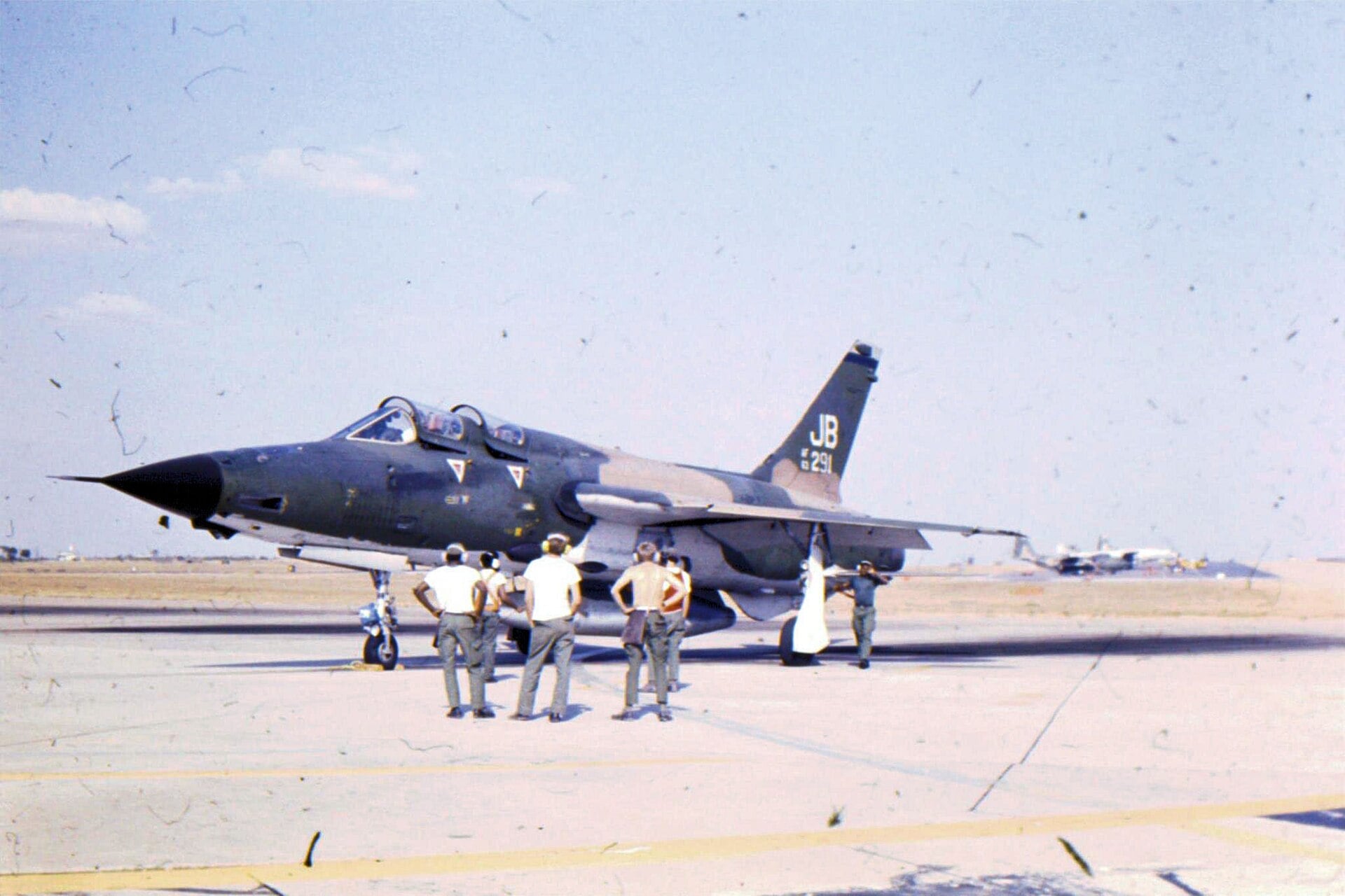 Republic F-105G Thunderchief of the 17th Wild Weasel Squadron