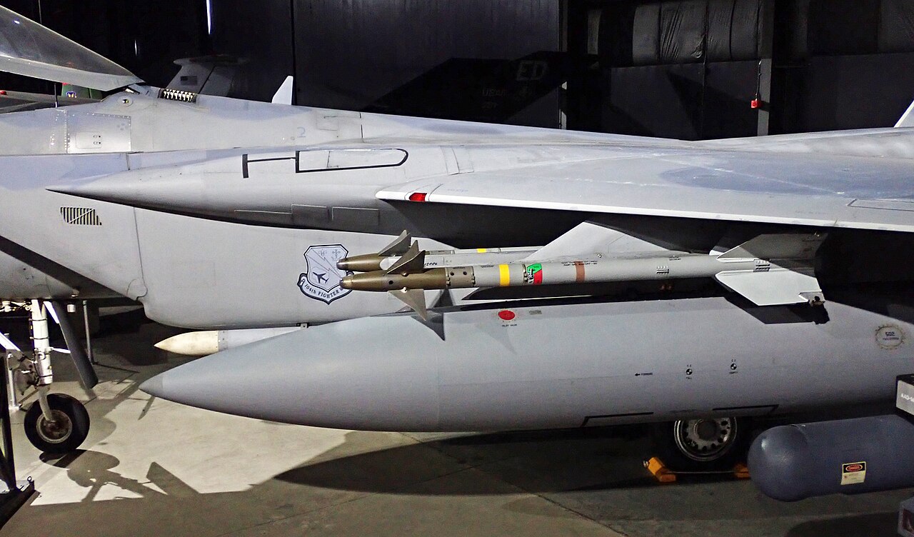 Eine F-15C Eagle im Manöver