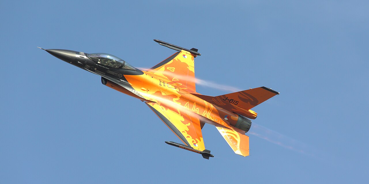 An F-16 Fighting Falcon in flight An F-16 Fighting Falcon, the fighter John Boyd’s ideas helped shape