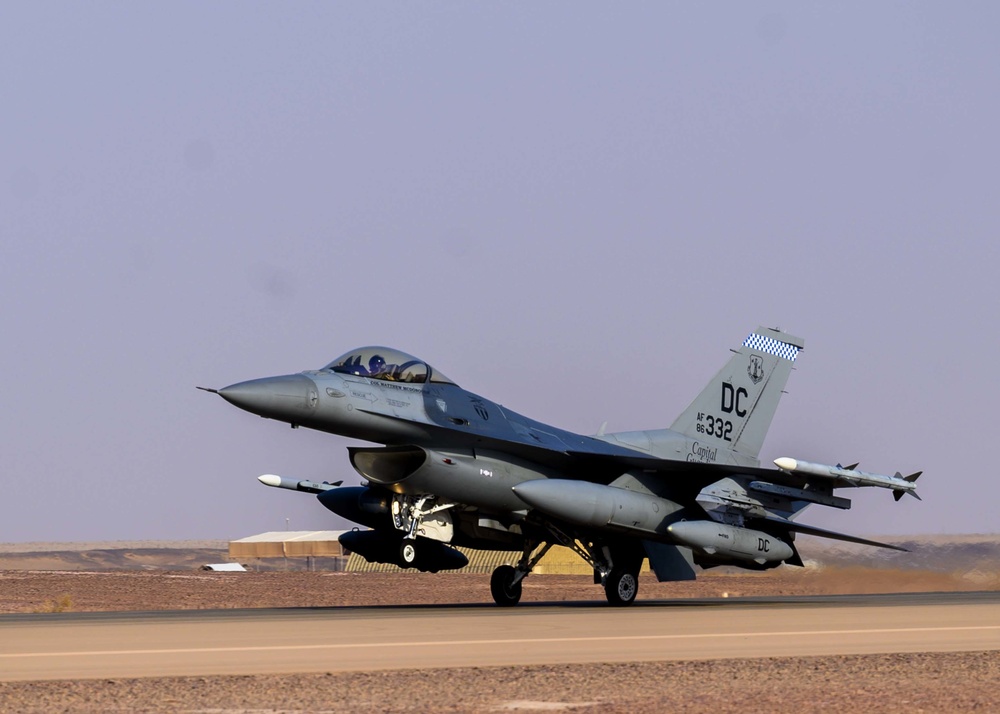 F-16C Fighting Falcon of the District of Columbia Air National Guard 113th Wing