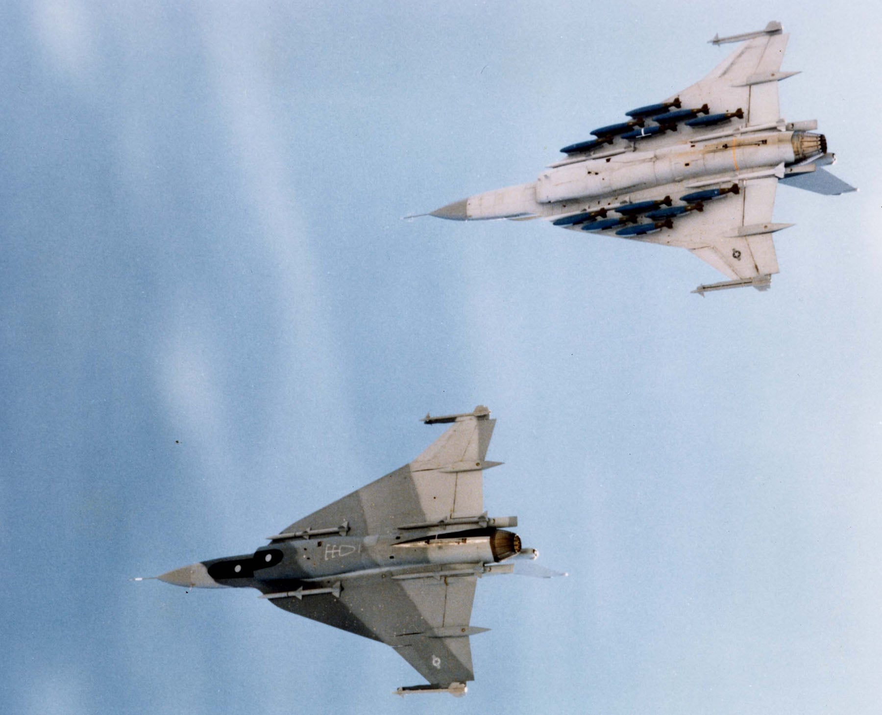 The two F-16XL prototypes