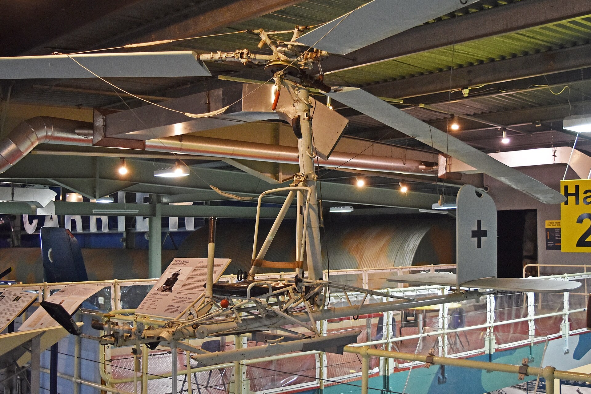 Focke-Achgelis Fa 330A-1 Bachstelze at the Fleet Air Arm Museum
