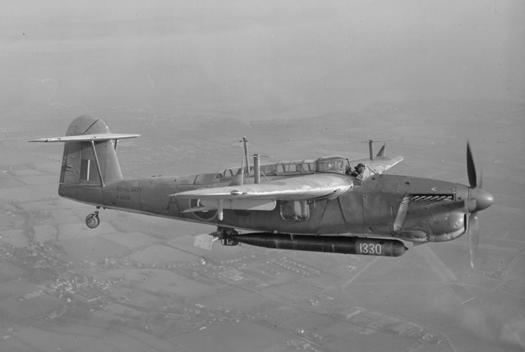Fairey Barracuda in flight